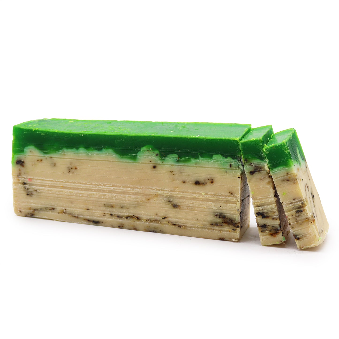 Green Tea - Olive Oil Soap Slice