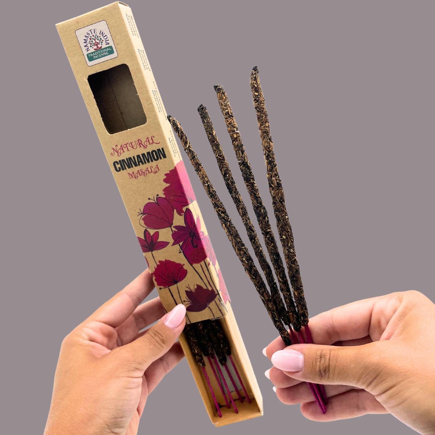 Natural Botanical Masala Incense - English Lavender