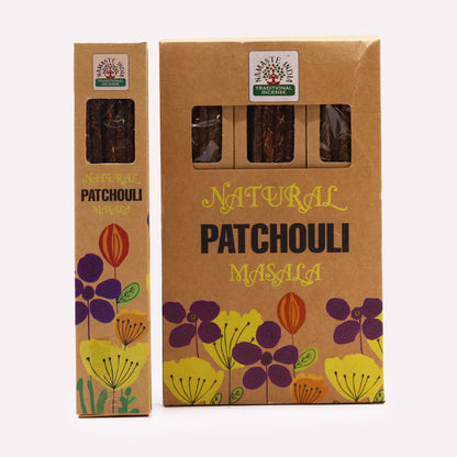 Natural Botanical Masala Incense - Patchouli