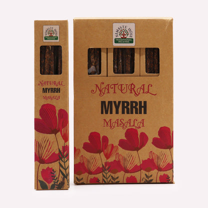 Natural Botanical Masala Incense - Myrrh