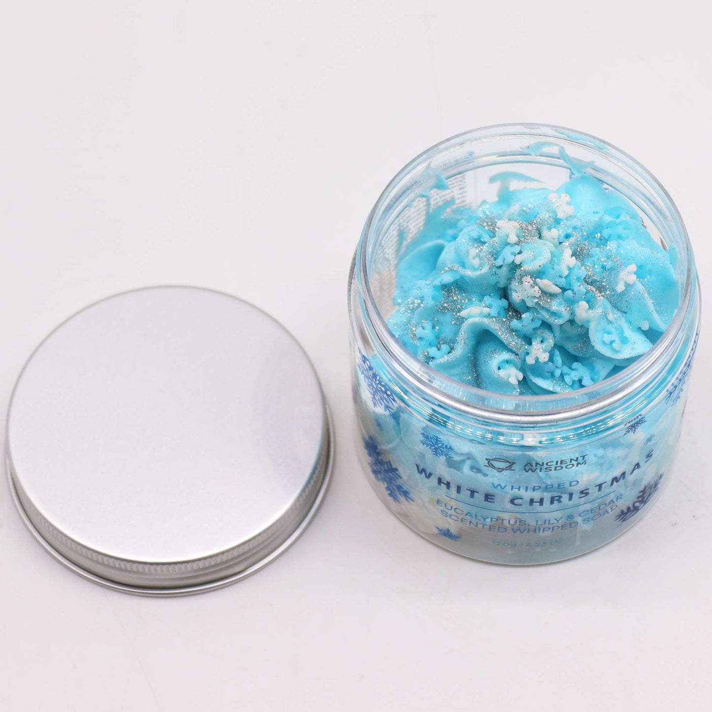 White Christmas Whipped Cream Soap 120g