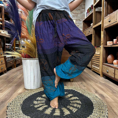 Yoga & Festival Pants Himalayan Print