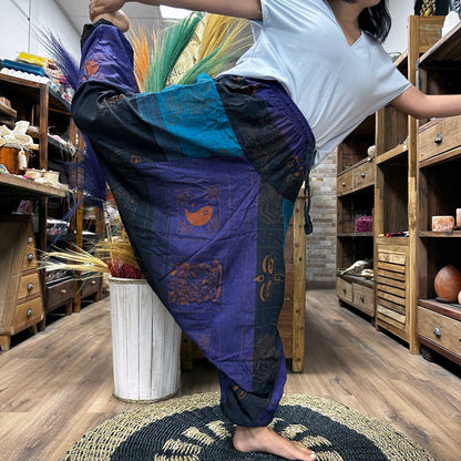 Yoga & Festival Pants Himalayan Print