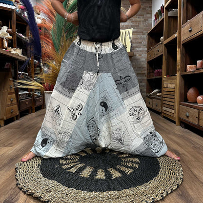 Yoga & Festival Pants Himalayan Print
