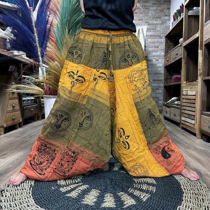 Yoga & Festival Pants Himalayan Print