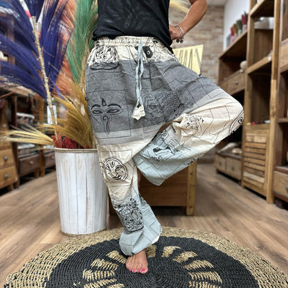 Yoga & Festival Pants Himalayan Print