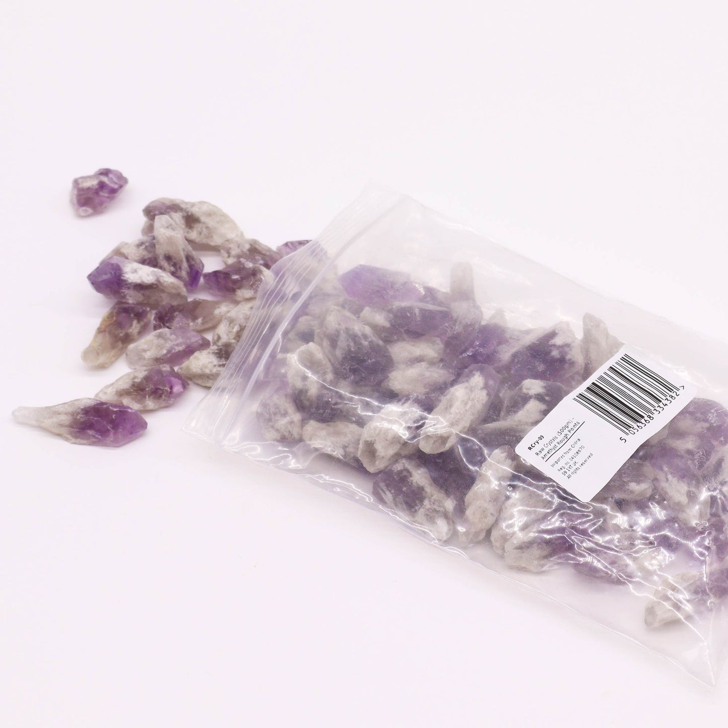 Rohkristalle (500 g) – Amethyst-Rohspitzen