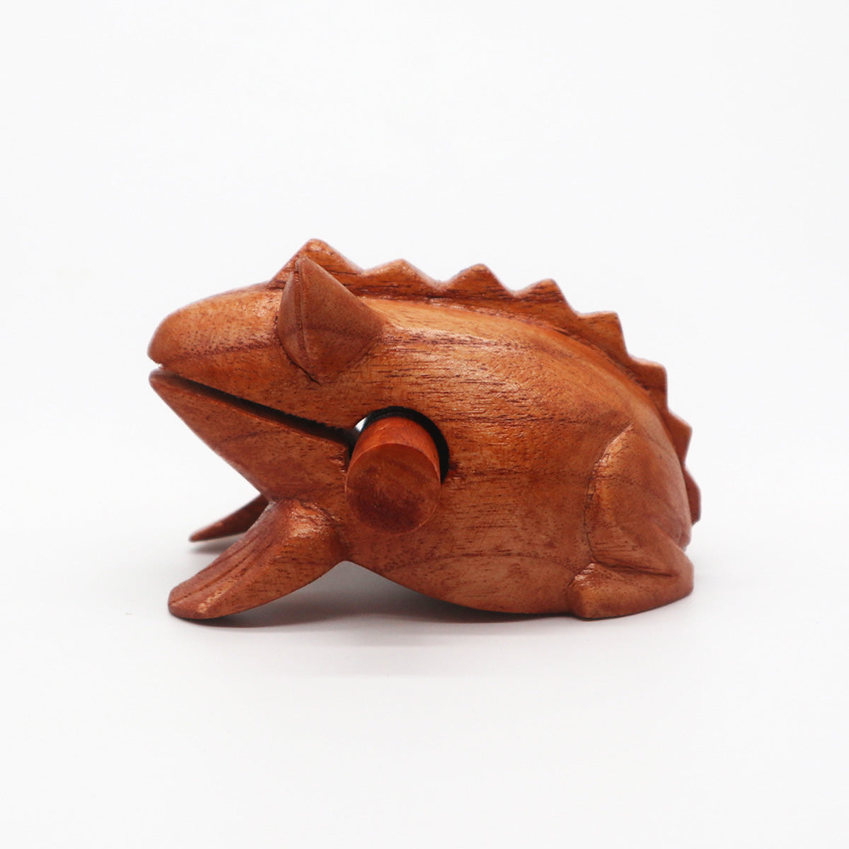 Small Coaking Wooden Frog