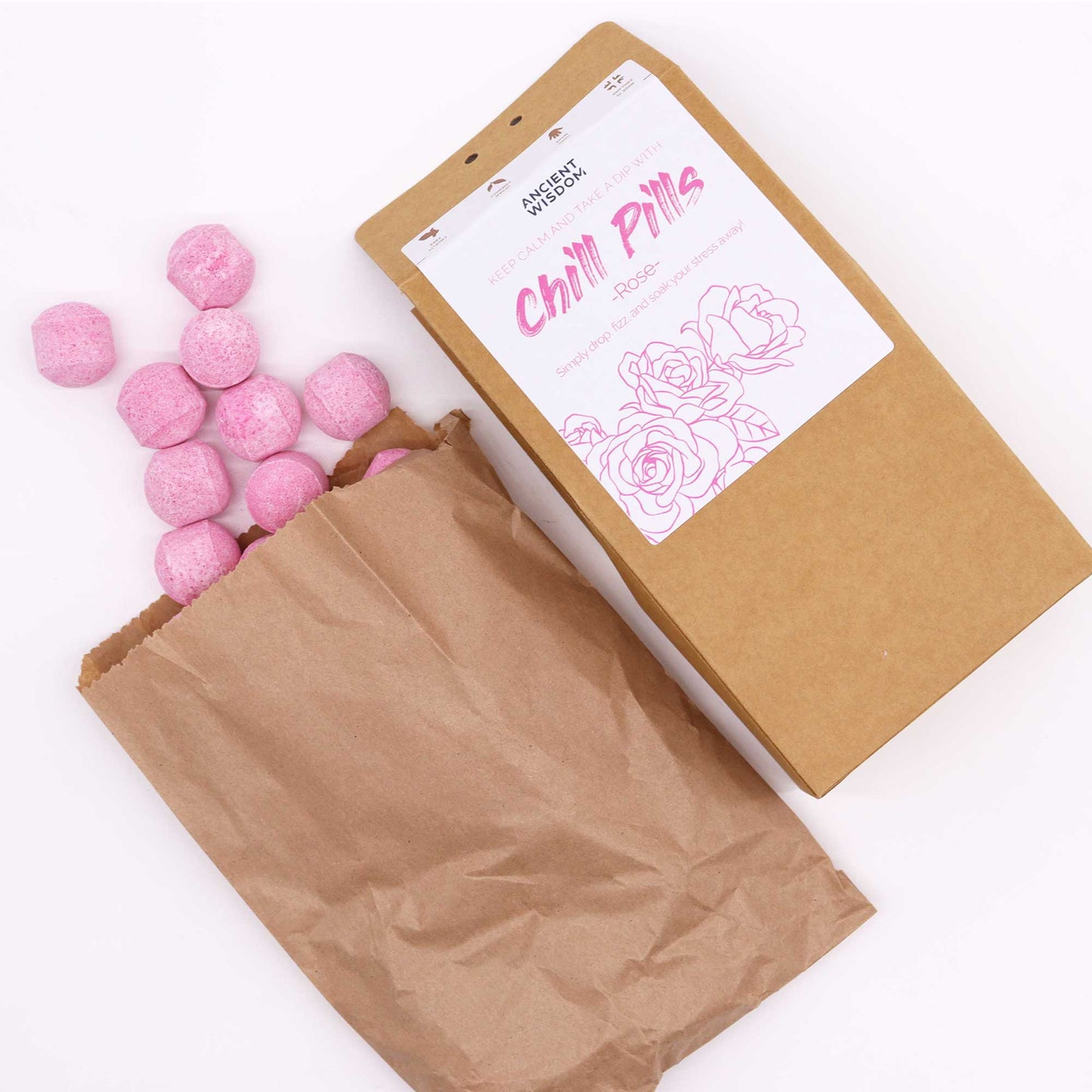 Chill Pills Geschenkpackung 350g - Rose