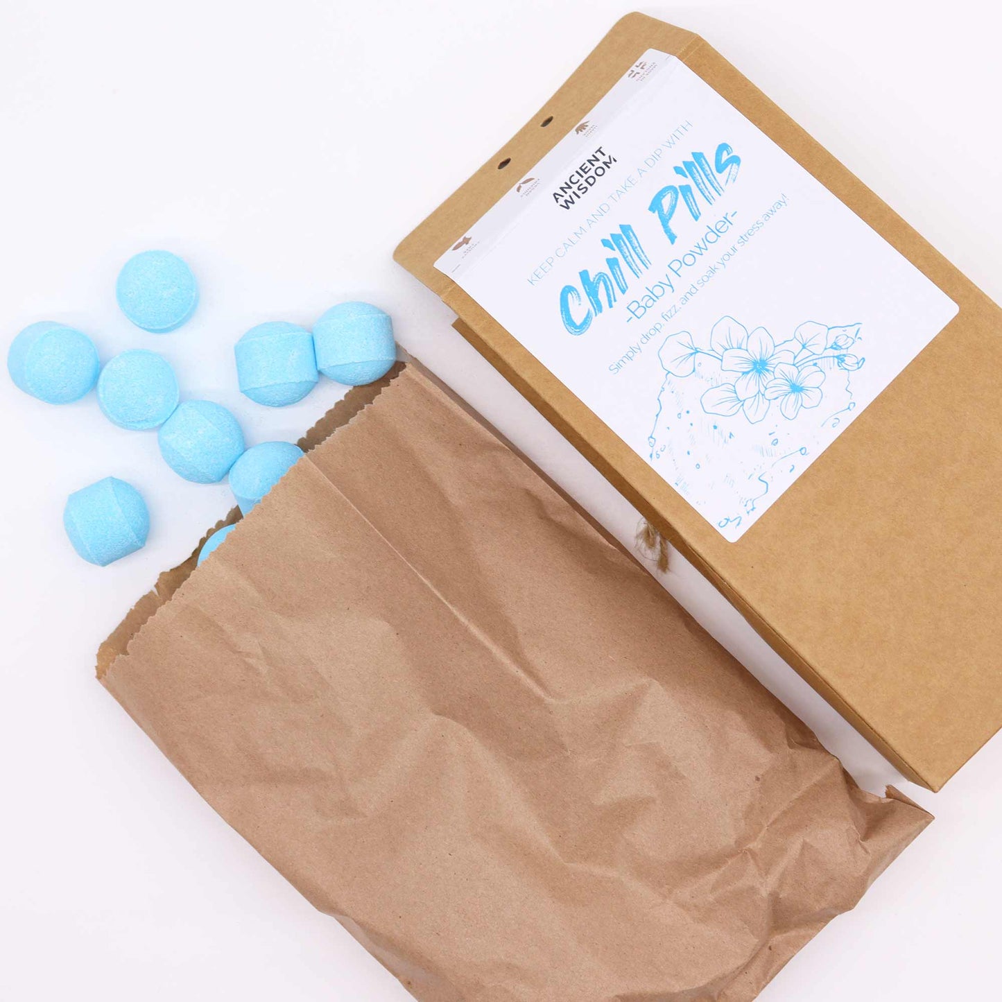 Chill Pills Geschenkpackung 350g - Babypuder