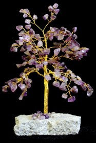 Amethyst Gemstone Tree - 160 Stones