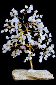 Rose Quartz Gemstone Tree - 160 Stones