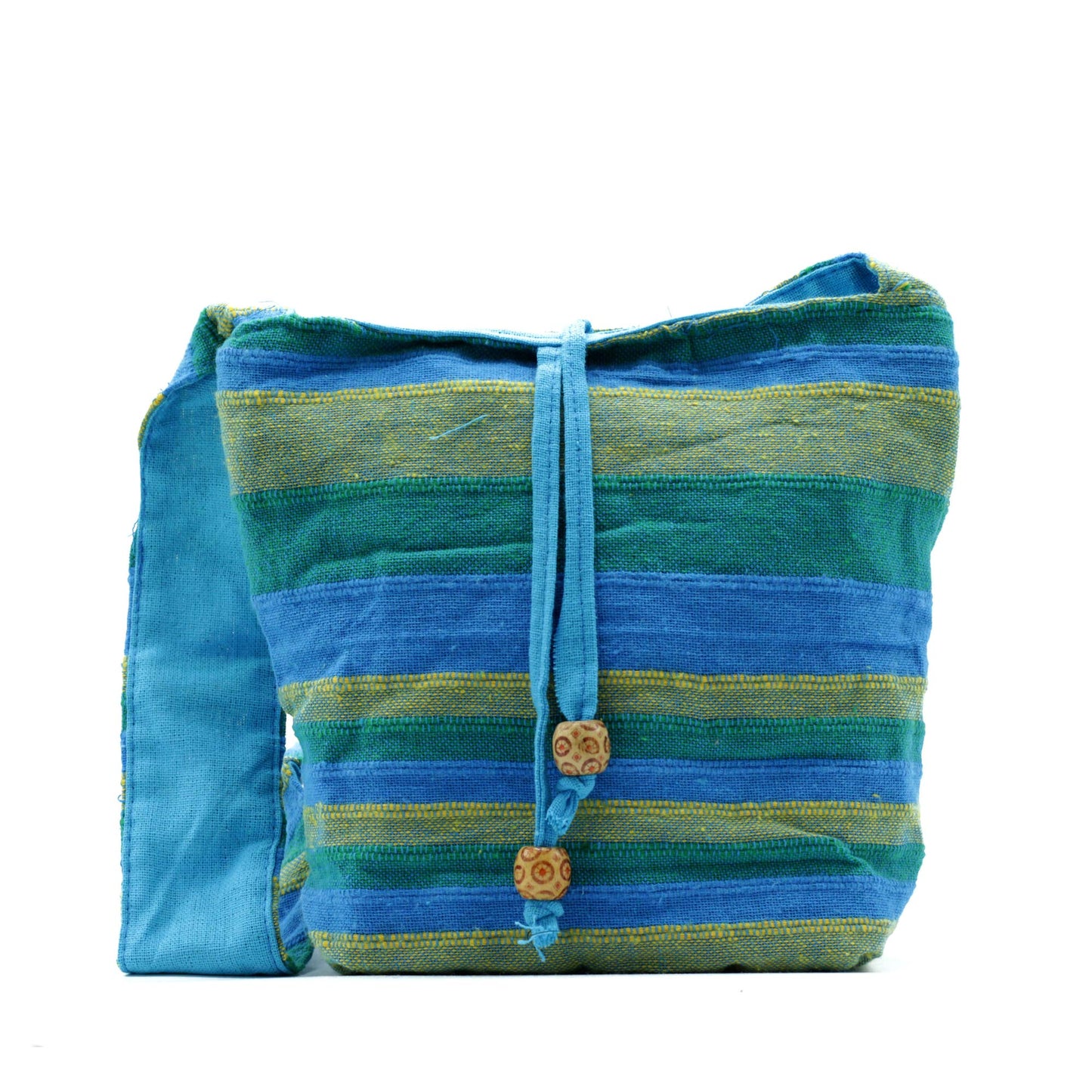 Nepal Sling Bag - Spring Meadows Green & Blue