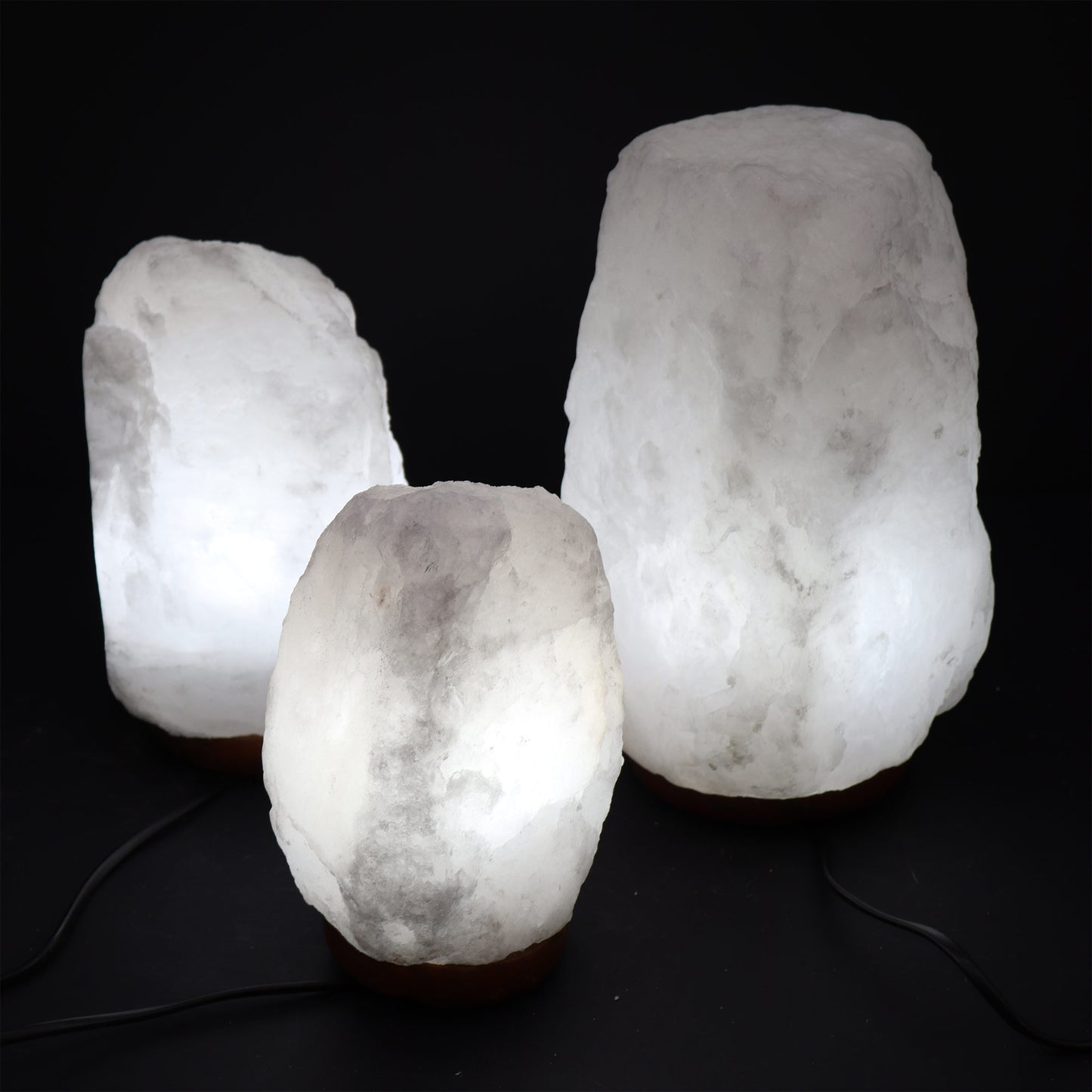 Crystal Rock Himalayan Salt Lamp & Base