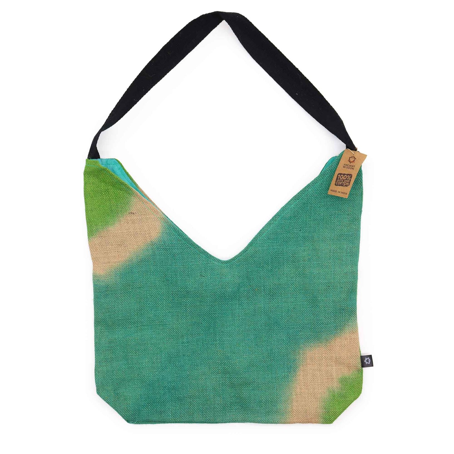 Soft Blend Shoulder Tote - Teal