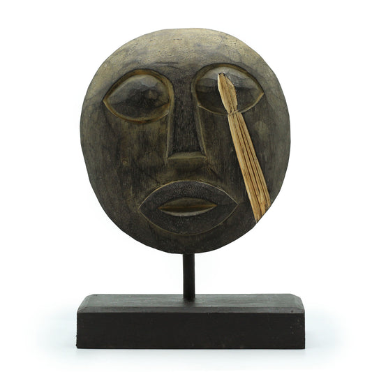 Timor Tribal Decorative Mask - Antique 27x20cm