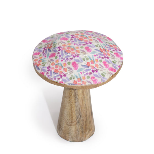 Small Mushroom -   10cm - Pretty Floral