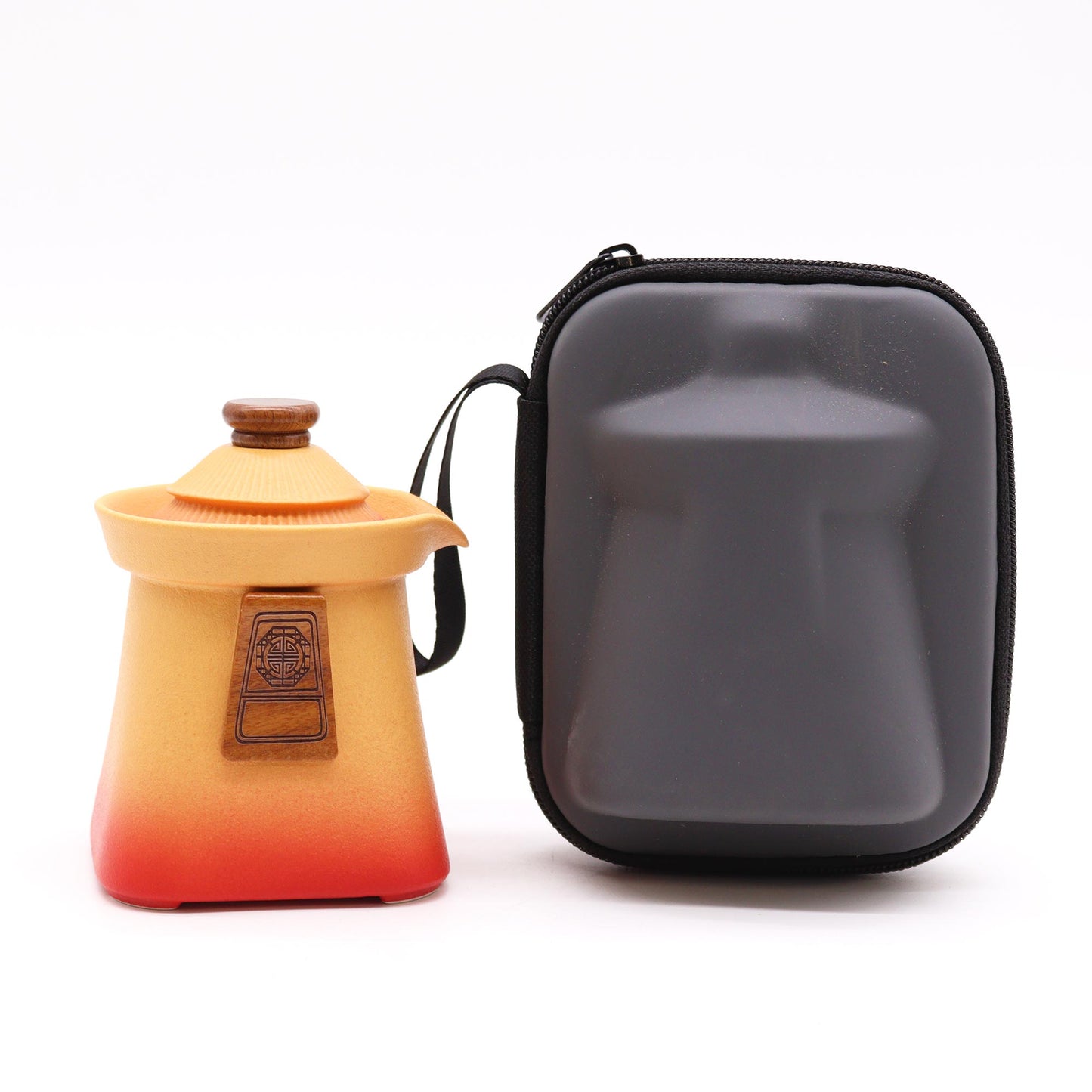 Temple Teapot Set with Three Cups