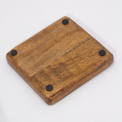 Mushroom Maroon Trinket Tray