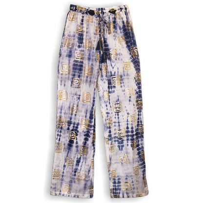 Nomad Sari Lounge Pants - Greek White