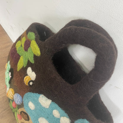 Water Felted Bags - Canvas Design