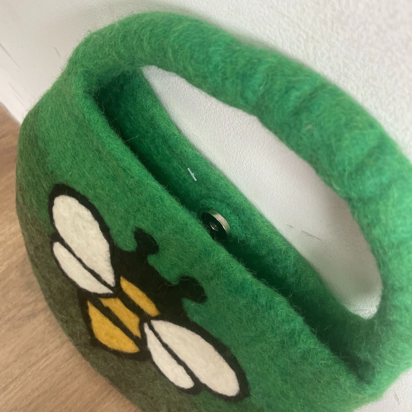 Water Felted Bee Bag