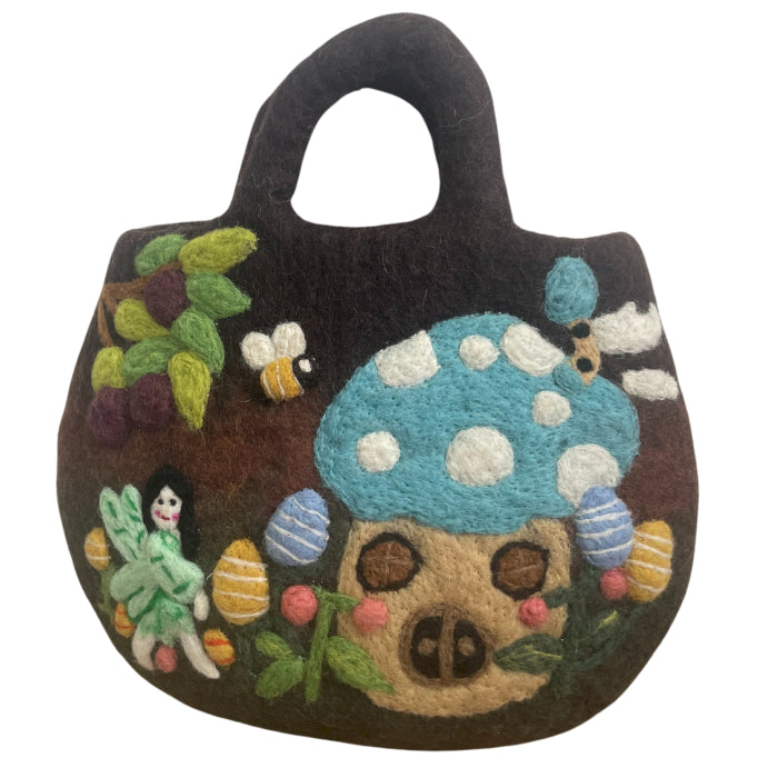 Water Felted Bags - Canvas Design