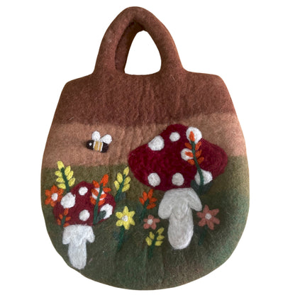 Water Felted Bags - Canvas Design