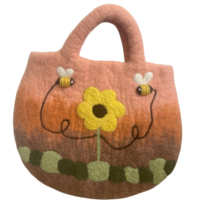 Water Felted Bags - Canvas Design