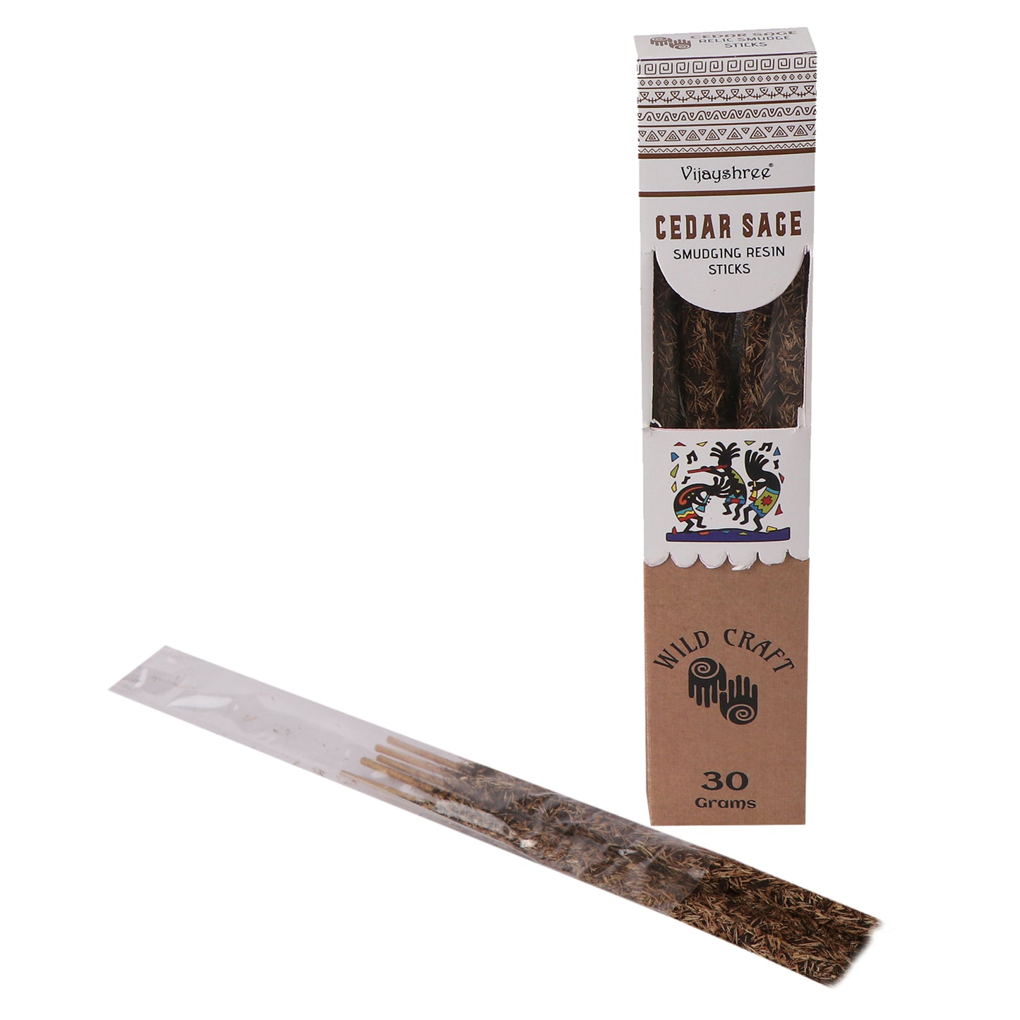 Golden Smudging Resin Sticks - Set of 6