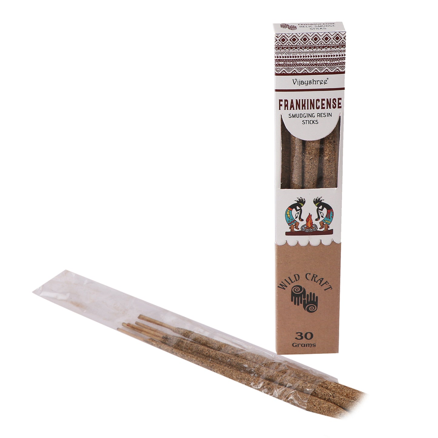 Golden Smudging Resin Sticks - Set of 6