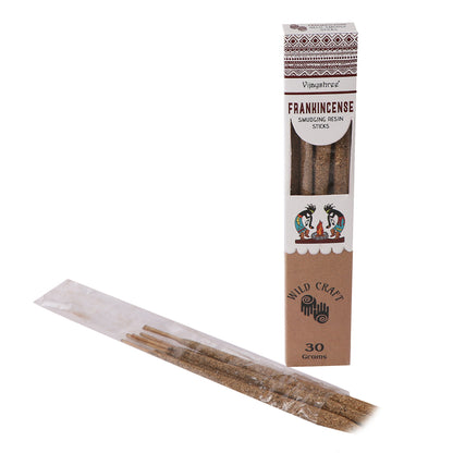 Golden Smudging Resin Sticks - Set of 6