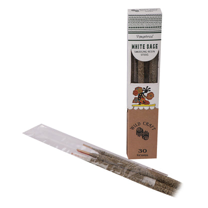 Golden Smudging Resin Sticks - Set of 6