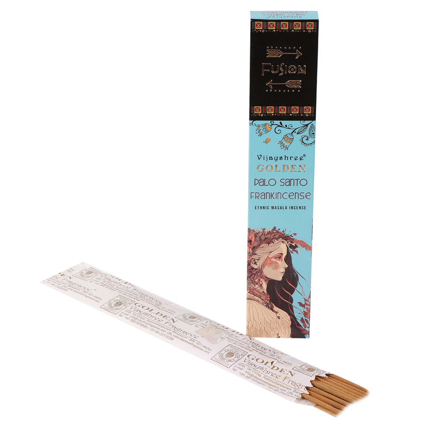 Golden Palo Santo Incense Sticks