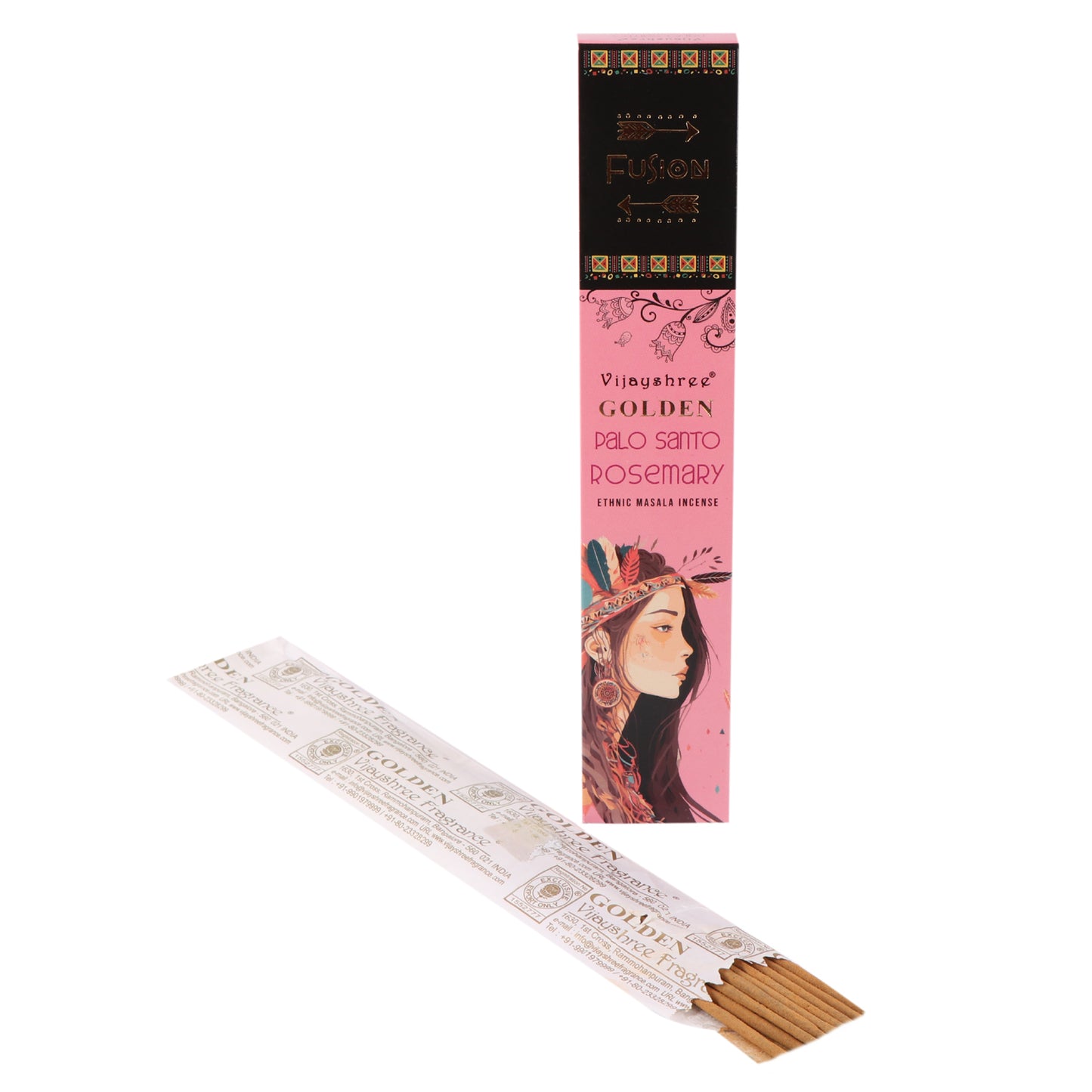 Golden Palo Santo Incense Sticks