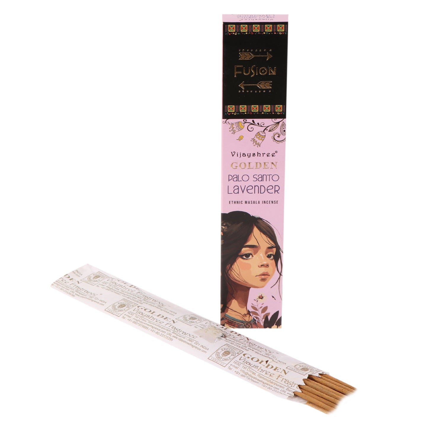 Golden Palo Santo Incense Sticks