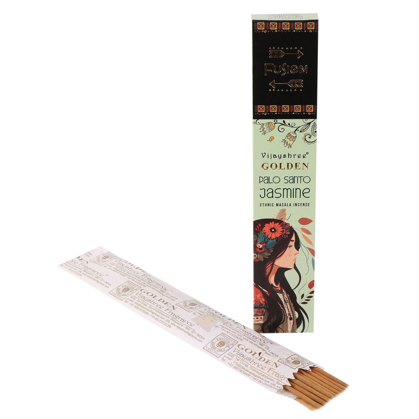 Golden Palo Santo Incense Sticks