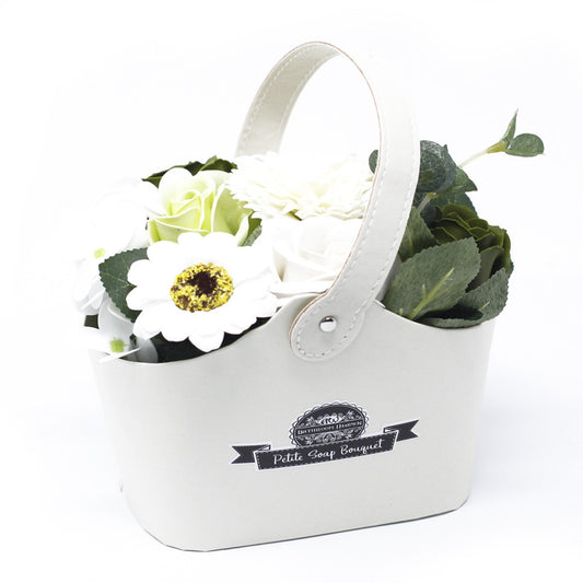 Bouquet Petite Basket - Pastal Green