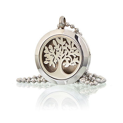 Aromatherapy Jewellery Necklace - Tree of Life 25mm