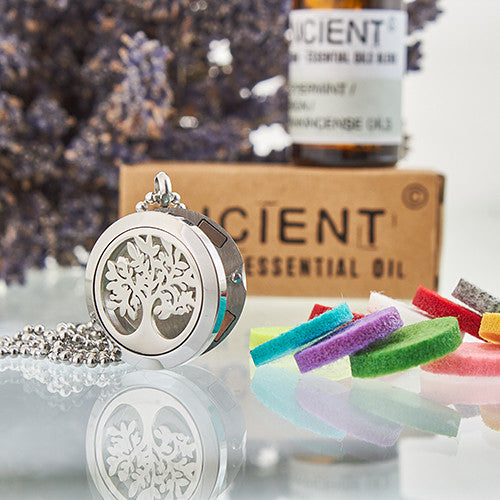 Aromatherapy Jewellery Necklace - Tree of Life 25mm