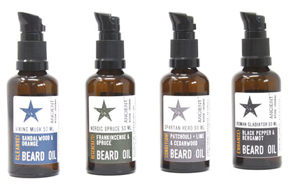 50ml Beard Oil - Spartan Hero - Condition!