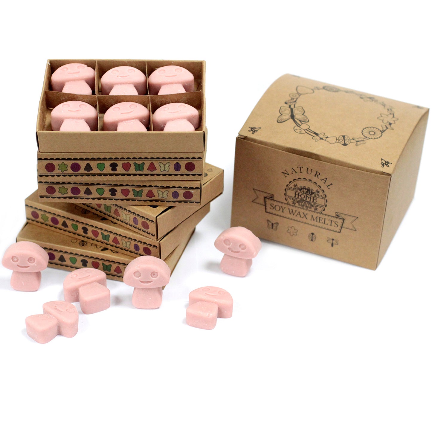 Geschenkset mit 6 Wachsschmelzen - Coffee Trader