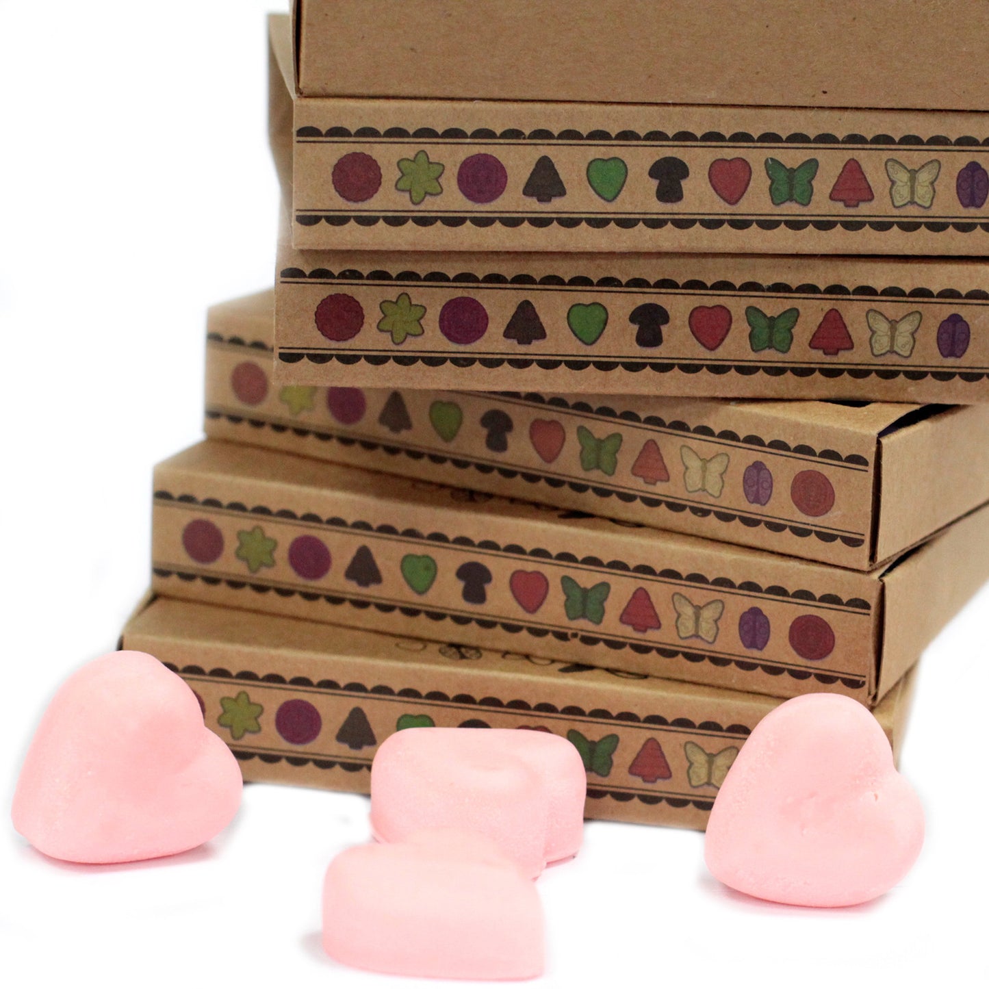 Geschenkset mit 6 Wachsschmelzen - Drachenblut