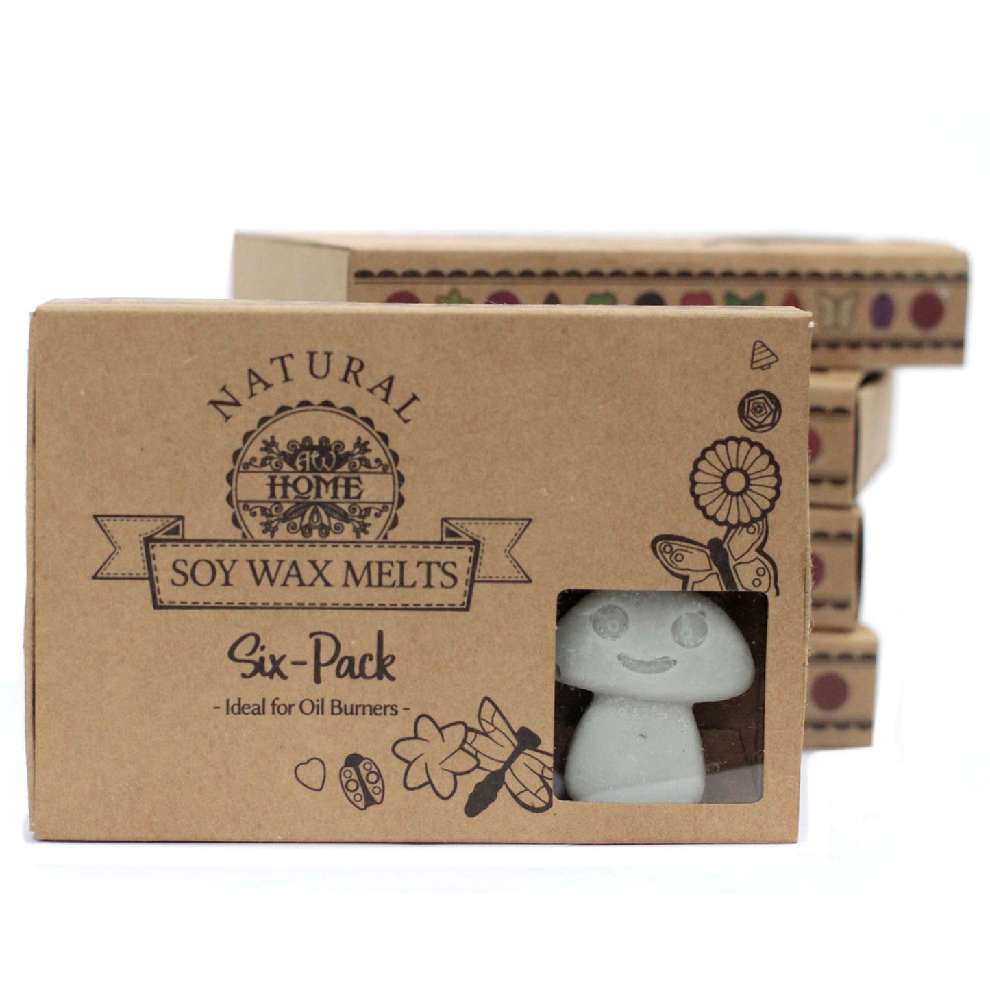 Geschenkset mit 6 Wachsschmelzen - Dark Patchouli