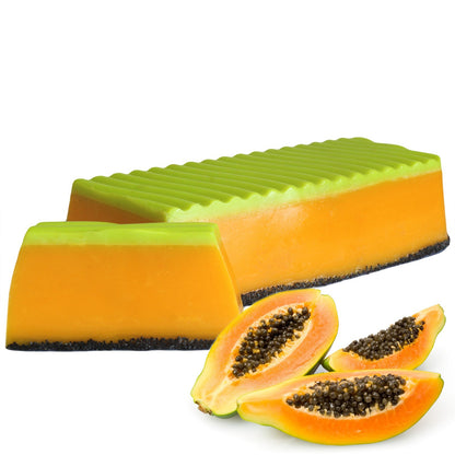 Tropical Paradise Soap Slice- Papaya