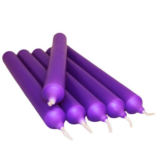 Lilac Dinner Candles - 5 Pcs