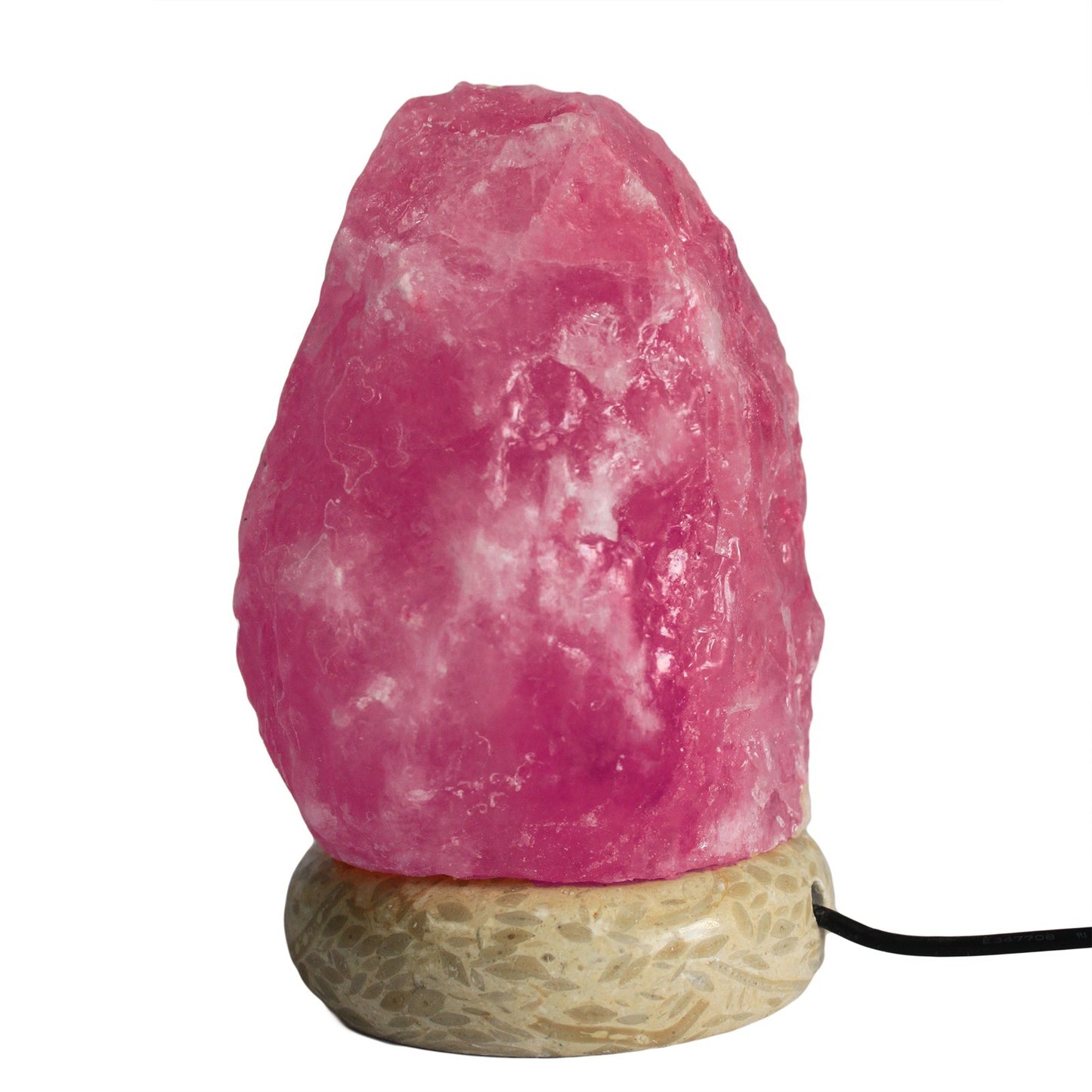 Quality USB Natural Salt Lamp - 11.5 cm (multicolored light)