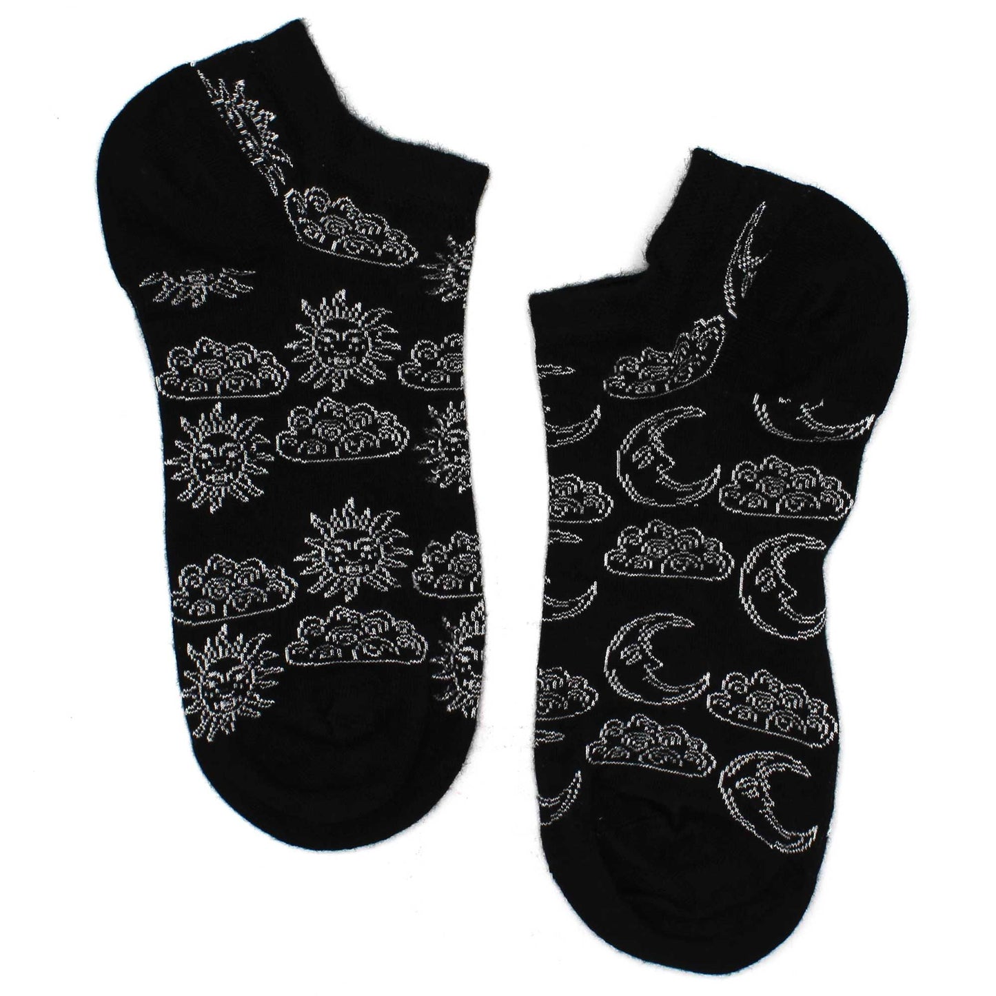 M/L Hop Hare Bamboo Socks Low (41-46) - Day and Night