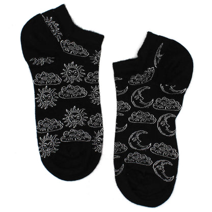 M/L Hop Hare Bamboo Socks Low (41-46) - Day and Night