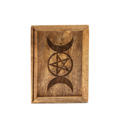 Small Tarot Box with Card Holder